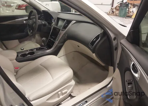 2014 Infiniti Q50 из США, поврежденный, VIN JN1BV7APXEM688977